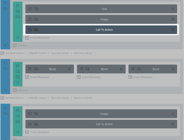 The Divi Split Test Feature layout