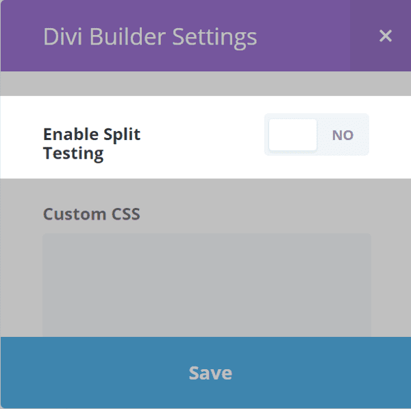 The Divi Split Test Feature