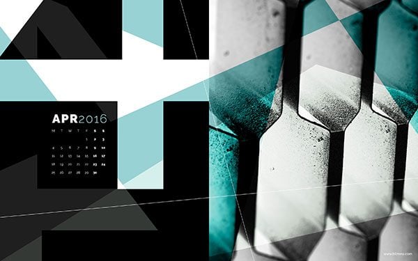 Desktop Wallpaper Calendars 2016 Abstract