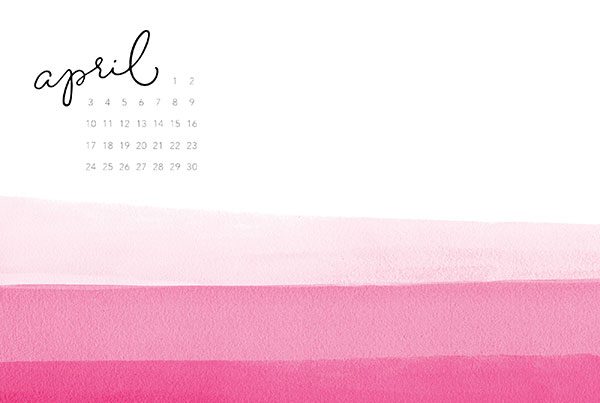 Desktop Wallpaper Calendars Dip Dye