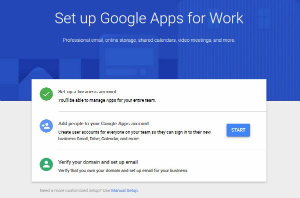 how to create a business email address ending in your domain create gmail account for business