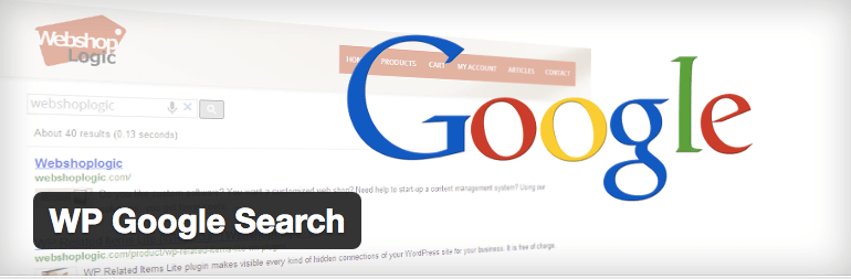 WP Google Search plugin