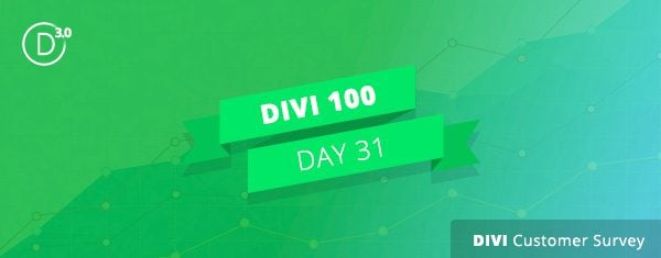 The Divi 100 Survey Results Are In, and They Just Might Surprise You