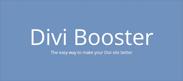 Divi Booster