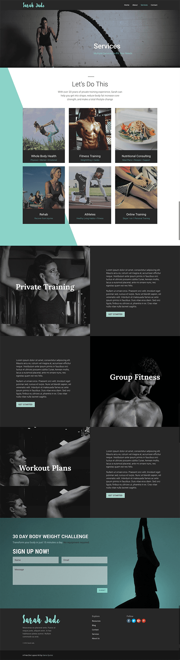 Divi-Crossfit-Fitness-Layout-Pack-Services