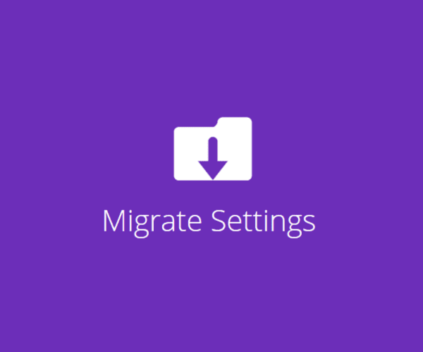 Migrate Divi Theme Settings