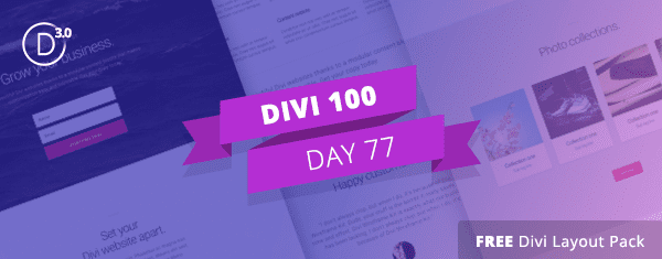 Download the Free Divi Landing Pages Layout Pack Built with Wireframe Kit Vol. 1