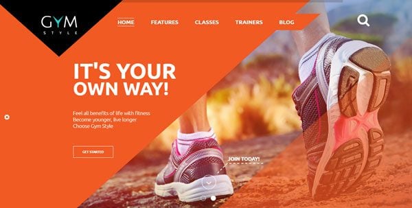 Gym WordPress Theme