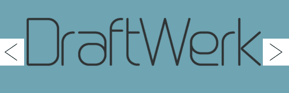 The DraftWerk font.