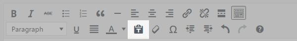 The Paste as Text button