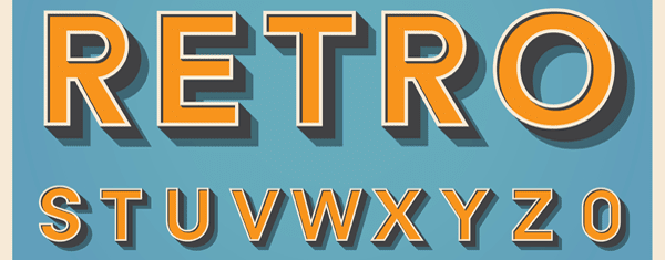 30 Retro Fonts for Timeless Designs