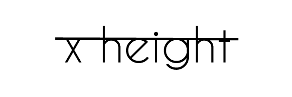 An x-height example.