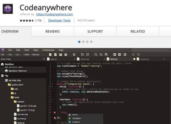 Codeanywhere.