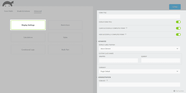 display-settings