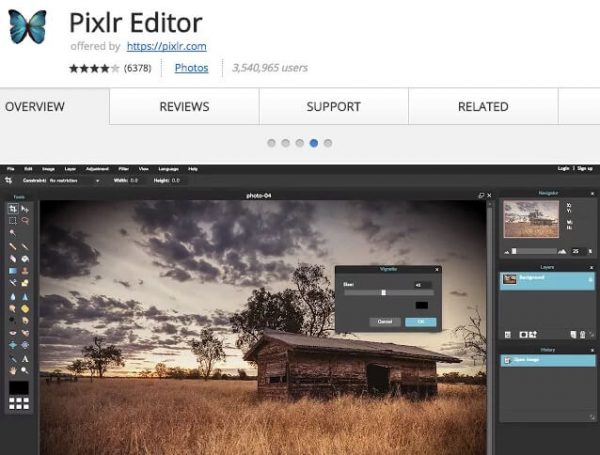 Pixlr Editor.
