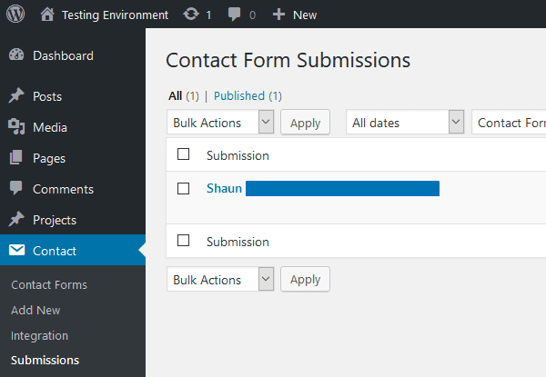 contact-form-7-submissions-screenshot