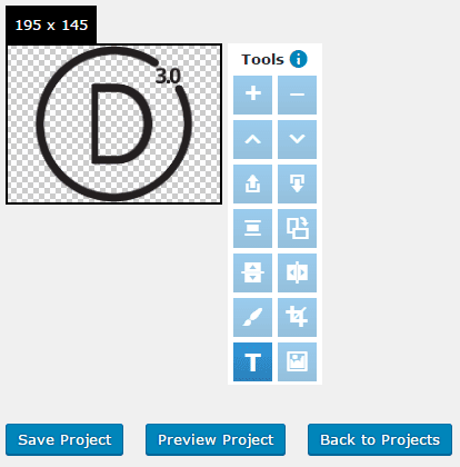 Using the editor to modify the Blurbs template.