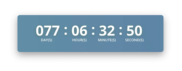 How to Create a Countdown Timer with an Animated Gradient Background