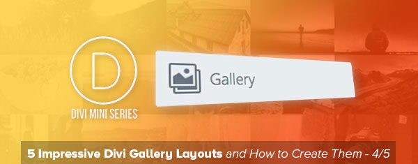 Changing the Number of Columns in the Divi Gallery Module