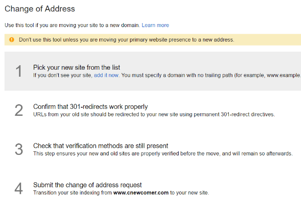 migrate-site-without-losing-seo-ranking-5-google-change-address