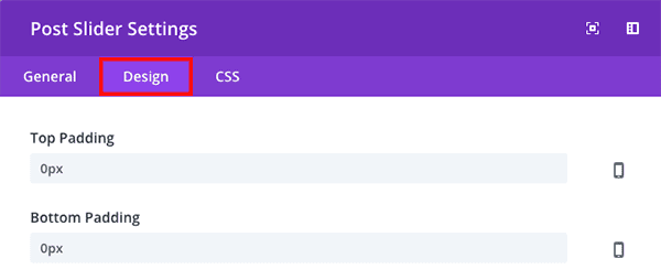 post-slider-module-design-settings
