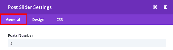 post-slider-module-general-settings