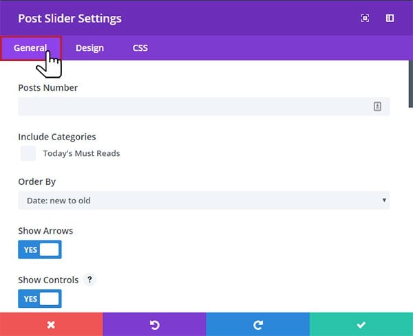 post-slider-settings-general