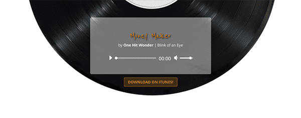 How to Make a Retro Record Inspired Divi Audio Module