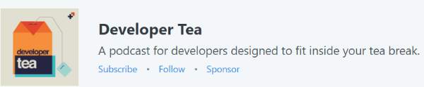Developer Tea