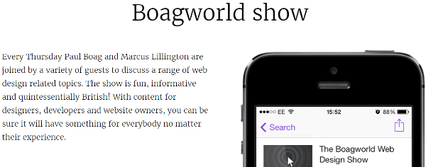 Boagworld UX Show
