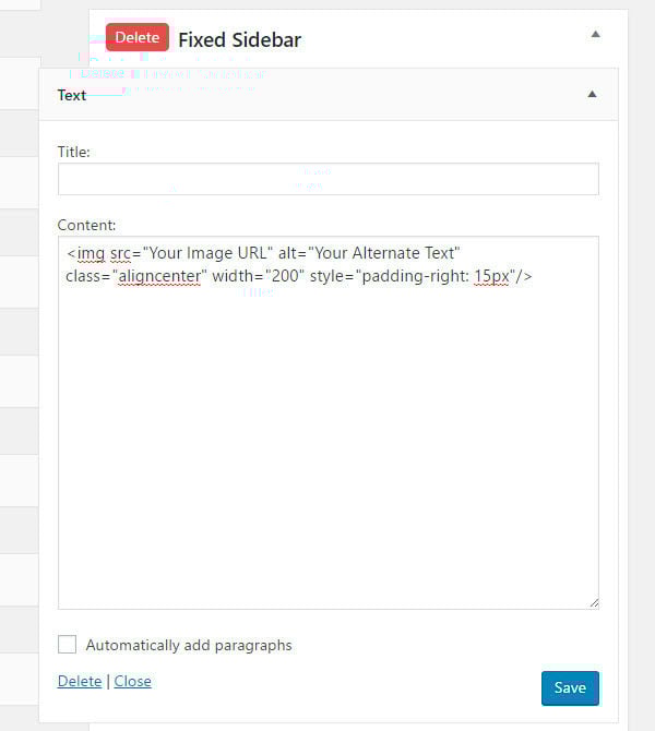 How to Build a Responsive Fixed Sidebar with Smooth Scrolling Anchor