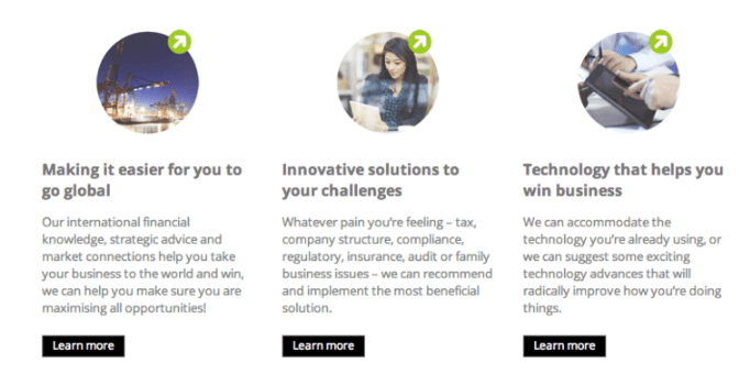 Persona implementation web design