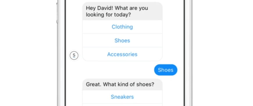 An example of a chatbot.