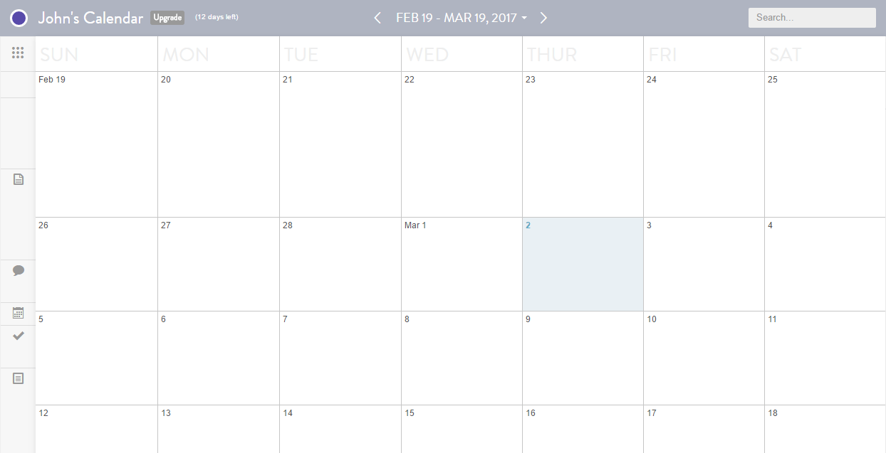 CoSchedule new calendar