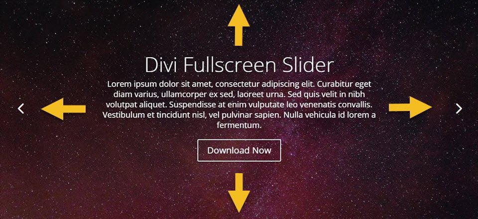 How To Create A Full Screen Slider With Divi Elegant