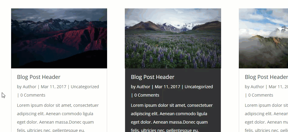 How to Style Your Divi Blog Module Grid Cards (With 4 Examples)