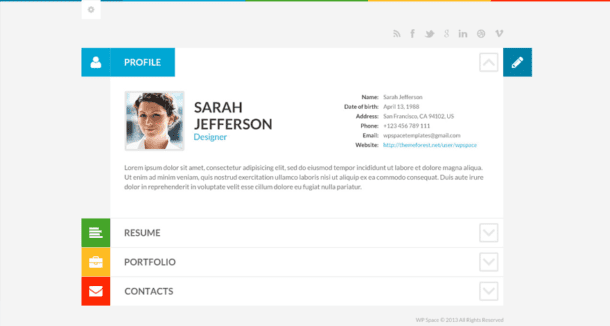 wordpress theme 2017 page left sidebar