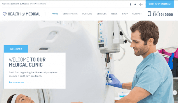 20+ Best Health & Medical WordPress Themes for Medical Institutions and ...
