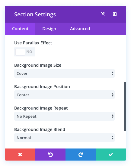 Divi Feature Update The New Background Options Interface