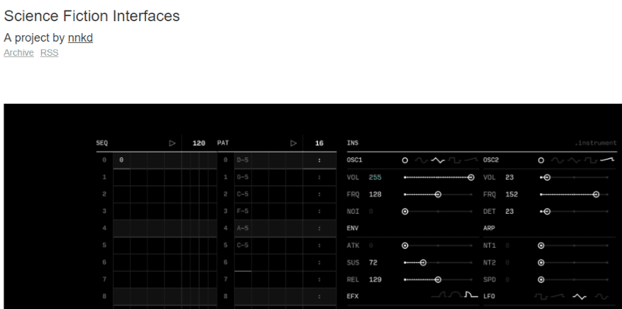 Science Fiction Interfaces