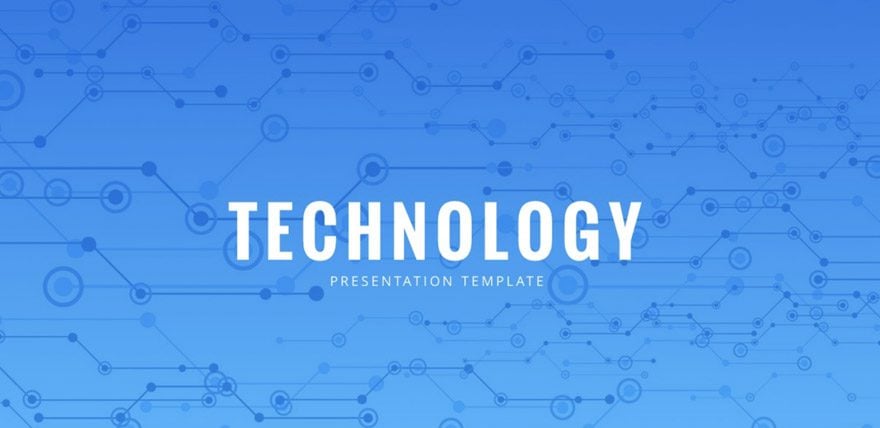 keynote templates technology