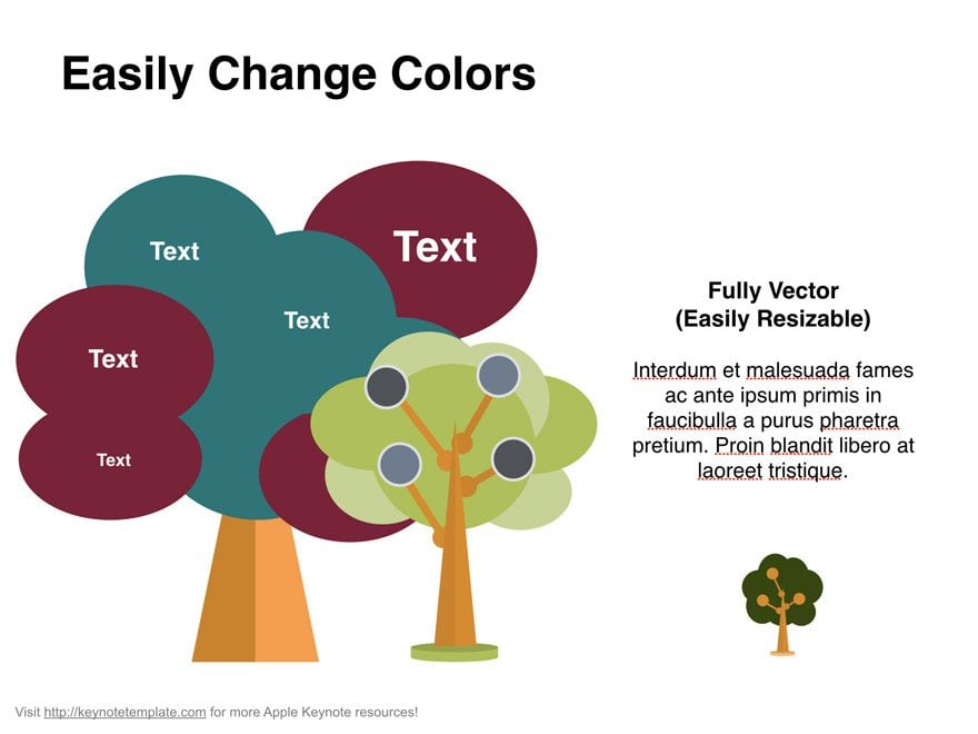 Keynote Templates Tree