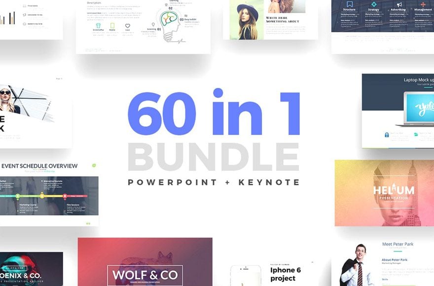 keynotes templates bundle