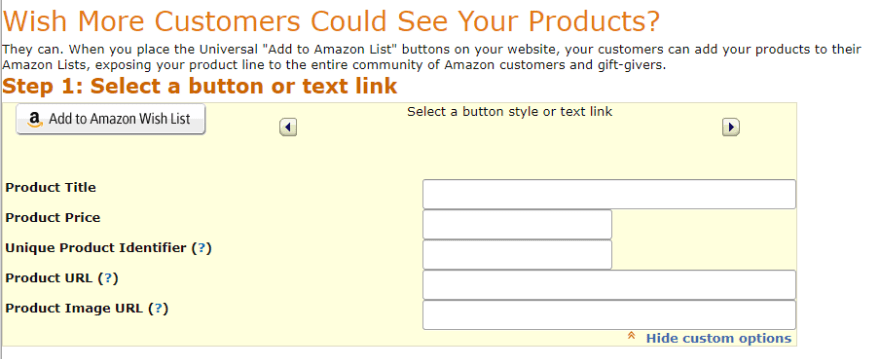 Wishlist address amazon on hide how your to How to