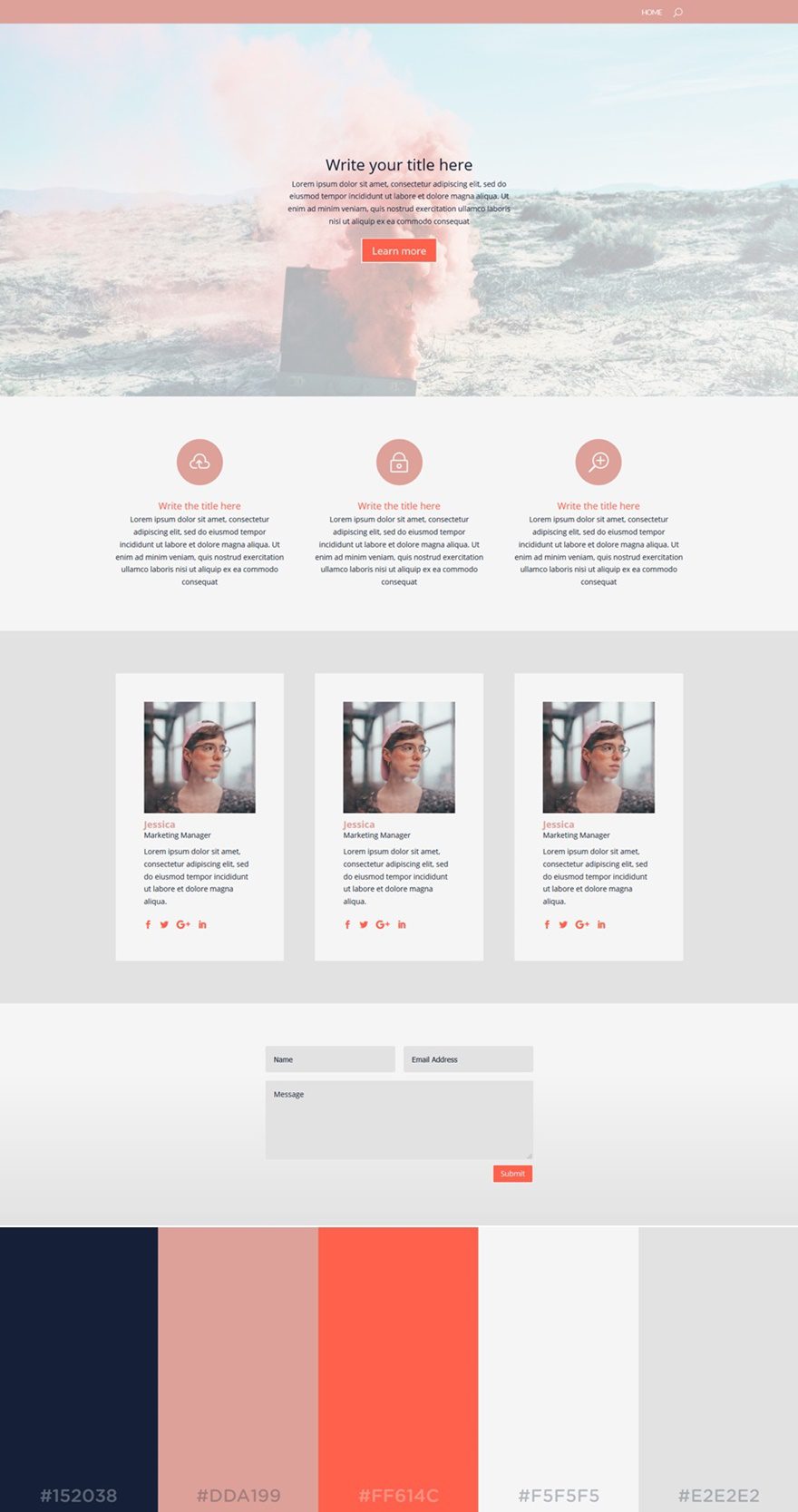Elegant Themes - Website Color Palette