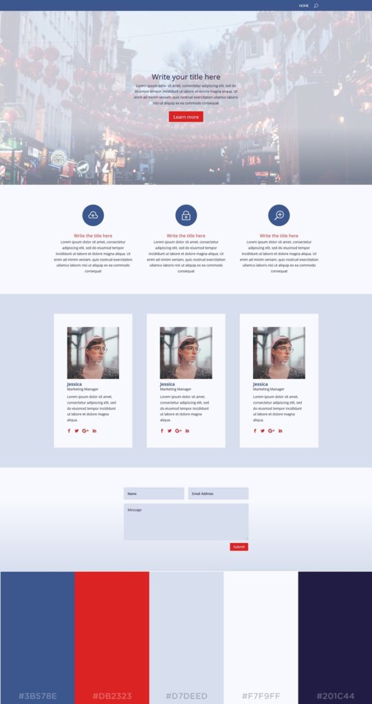 How to Apply Color Palettes to Your Divi Website (20 examples!)