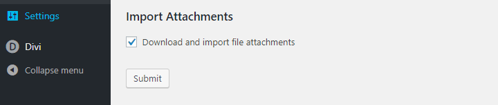 Importing the dummy content attachments.