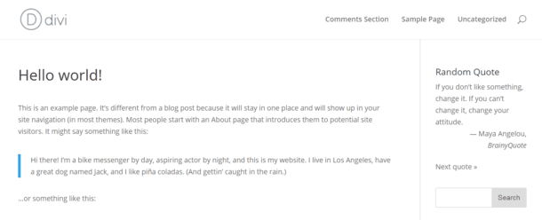 How to Display Random Quotes on Your WordPress Website (In 4 Easy Steps)