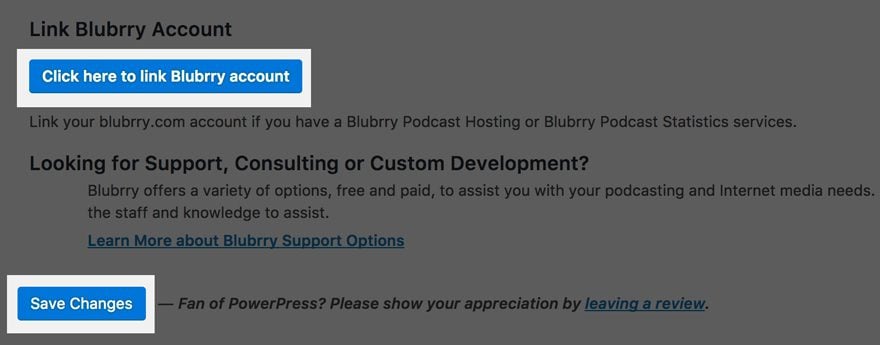 Blubrry Powerpress Podcasting