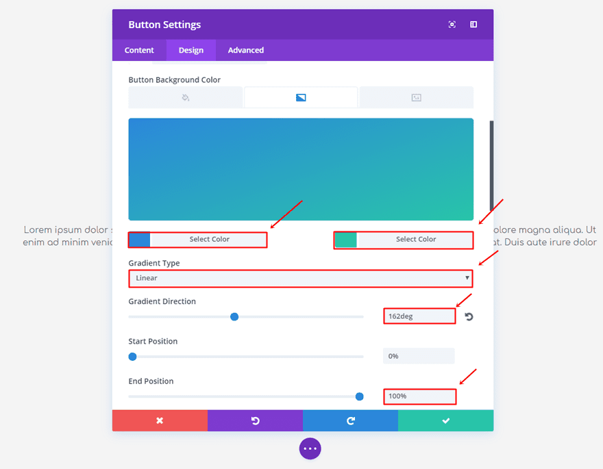 section transitions